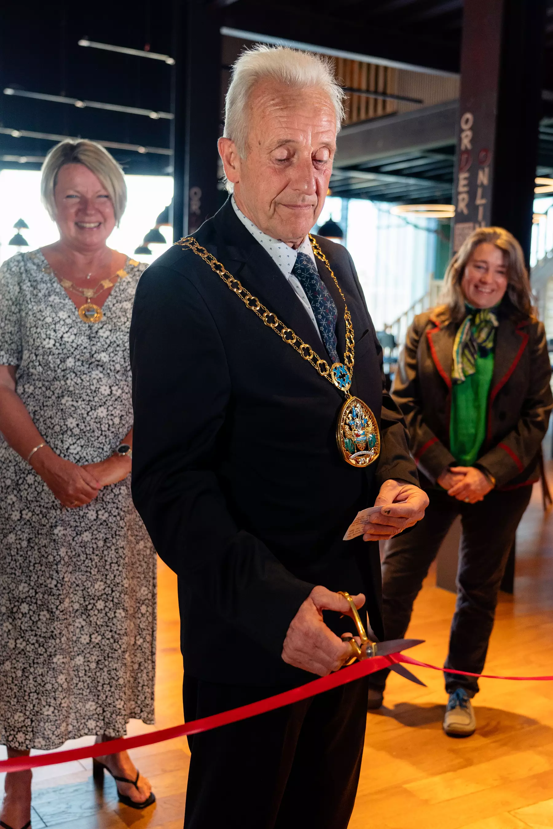 The |Mayor of Swale opening The Light Sittingbourne